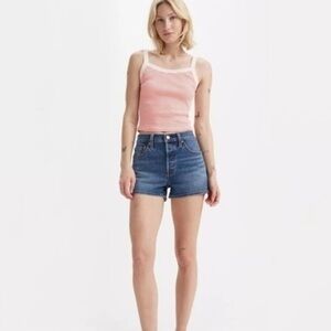 NWT! Levi's® Premium 501® ORIGINAL FIT HIGH RISE WOMEN'S SHORTS Size 27